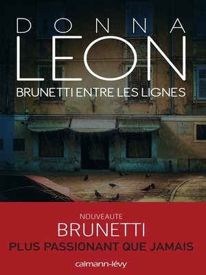 cover image of Brunetti entre les lignes